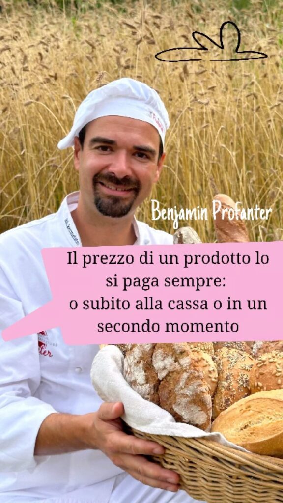 E tu cosa ne pensi?  Guarda l’intervista completa a Benjamin Profanter, mastro ...